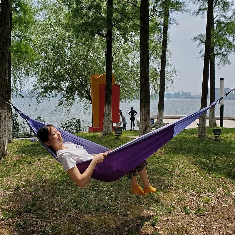 Hamac de Yoga Aérien 250 x 150 cm – Nylon 210T – 200 kg – Léger & Résistant – Avec Sac