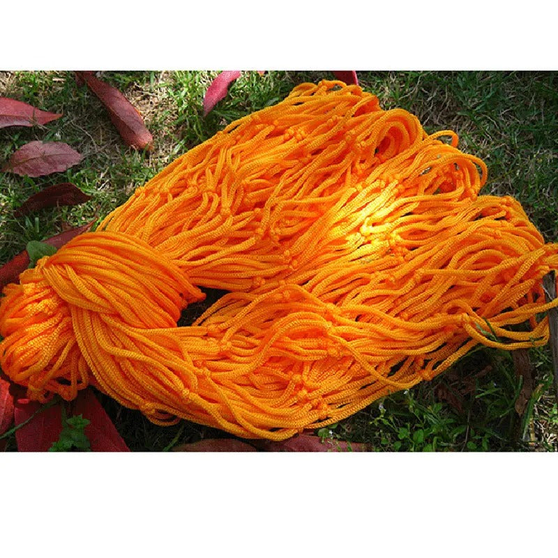 Hamac Léger de Camping – Nylon Tissé – Simple ou Double Maille – Avec Filet & Sangles – Extérieur / Pliable