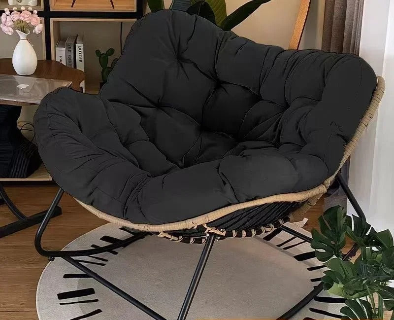Chaise à Bascule Inclinable – Fauteuil Relax Douillet – Intérieur