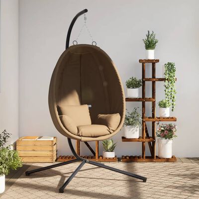 Chaise Suspendue Œuf avec Support en Acier – Intérieur / Extérieur