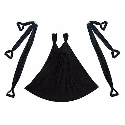 Hamac de Yoga Aérien 250 x 150 cm – Nylon 210T – 200 kg – Léger & Résistant – Avec Sac