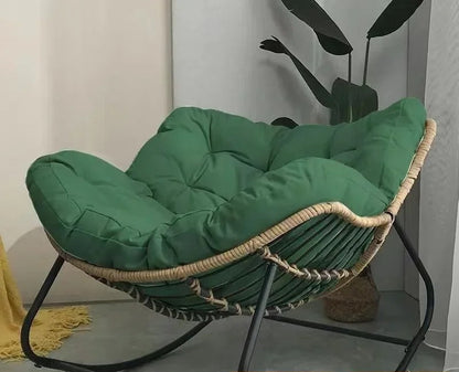 Chaise à Bascule Inclinable – Fauteuil Relax Douillet – Intérieur
