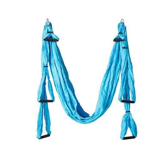 Hamac de Yoga Aérien 250 x 150 cm – Nylon 210T – 200 kg – Léger & Résistant – Avec Sac