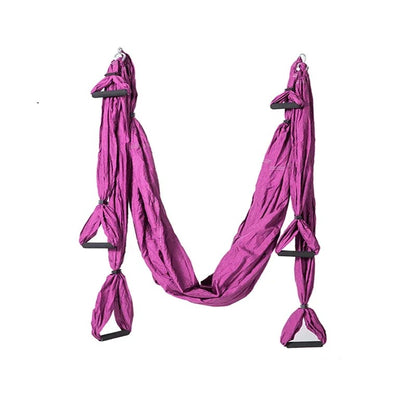 Hamac de Yoga Aérien 250 x 150 cm – Nylon 210T – 200 kg – Léger & Résistant – Avec Sac
